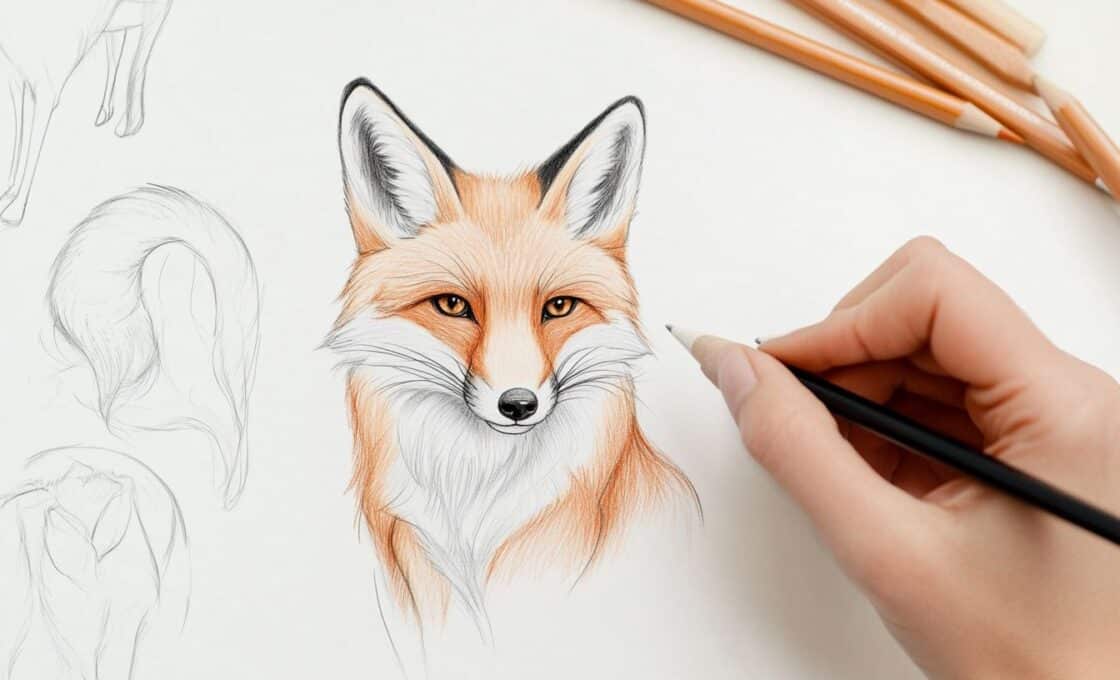 Comment dessiner un renard