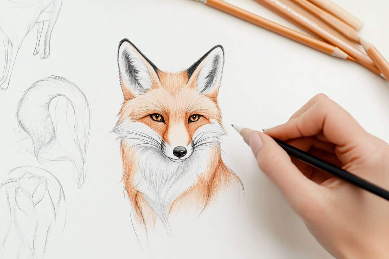 Comment dessiner un renard